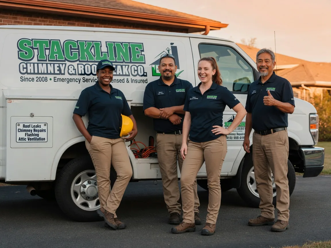 Chimney flashing repair company in Cedar Falls, IA